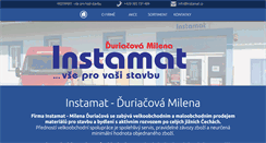 Desktop Screenshot of instamat.cz